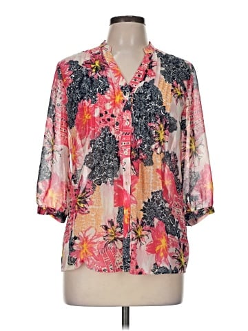 Charter Club 3/4 Sleeve Blouse (view 1)