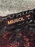 Miusol 100% Polyester Black Cocktail Dress Size L - photo 7