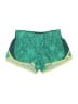 Nike 100% Polyester Paisley Green Athletic Shorts Size S - photo 1