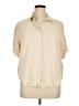 Nordstrom Ivory Short Sleeve Blouse Size XL - photo 1