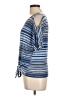 EMALINE Blue Short Sleeve T-Shirt Size L - photo 5