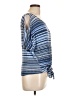 EMALINE Blue Short Sleeve T-Shirt Size L - photo 4