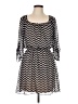 Speechless Chevron-herringbone Black Casual Dress Size L - photo 1