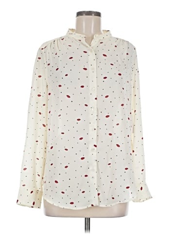 Faded Glory Long Sleeve Blouse (view 1)