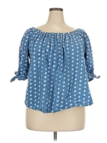 Rouge 3/4 Sleeve Blouse (view 1)