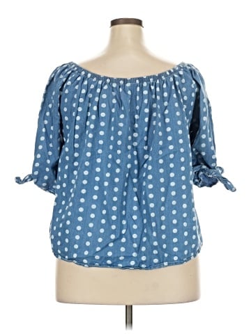 Rouge 3/4 Sleeve Blouse (view 2)