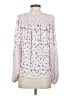 Carolina Belle 100% Polyester Floral Ivory Long Sleeve Blouse Size S - photo 2