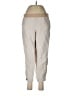 J.Jill Solid Ivory Linen Pants Size Med Petite - photo 1