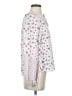 Carolina Belle 100% Polyester Floral Ivory Long Sleeve Blouse Size S - photo 4
