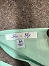 She + Sky Teal Long Sleeve Blouse Size M - photo 7