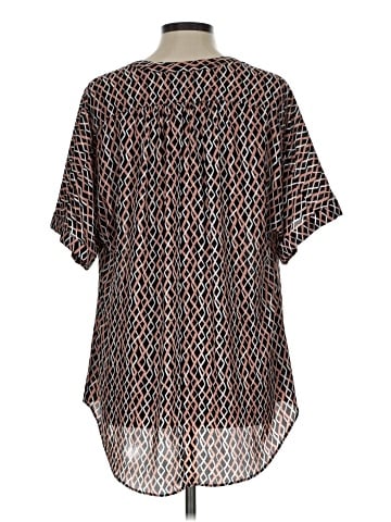 Worthington Short Sleeve Blouse (view 2)