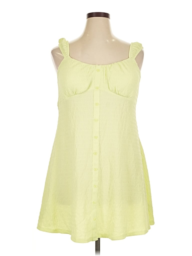 Pre-owned No Boundaries Casual Dress In Green
