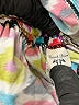 Beach Diva Argyle Pink Swimsuit Top Size 12 - photo 3