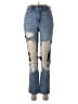Hollister Color Block Blue Jeans Size 3R - photo 1