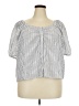 Torrid White Short Sleeve Blouse Size 2X Plus (2) - photo 1