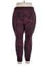 Lane Bryant Paisley Burgundy Active Pants Size 18 - photo 2