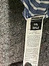 DAZY Stripes Blue Short Sleeve Blouse Size 1X - photo 7