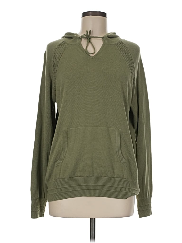 Pre-owned Athleta Sweatshirt In Green
