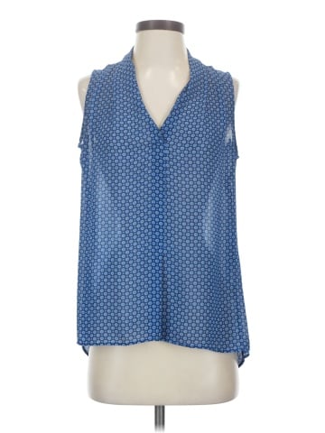 Rose + Olive Sleeveless Blouse (view 1)