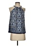 Max Studio Blue Sleeveless Blouse Size S - photo 1