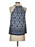 Max Studio Blue Sleeveless Blouse Size S - photo 2