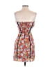 Fab'rik 100% Polyester Floral Orange Cocktail Dress Size S - photo 2