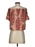 Madewell Red Short Sleeve Blouse Size S - photo 2