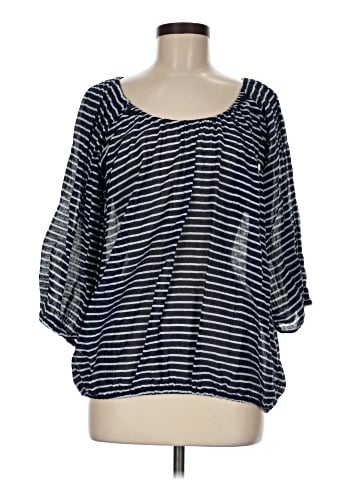 J.Crew Factory Store 3/4 Sleeve Blouse (view 1)