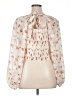 Arula 100% Polyester Ivory 3/4 Sleeve Blouse Size 1X - photo 2