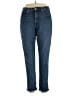 Free Assembly Solid Blue Jeans Size 14 - photo 1