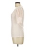 Deletta Ivory Short Sleeve Top Size L - photo 5