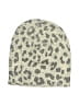 27 miles 100% Cashmere Animal Print Gray Beanie One size - photo 1