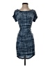 MICHAEL Michael Kors Tweed Blue Casual Dress Size S - photo 1