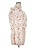 Arula 100% Polyester Ivory 3/4 Sleeve Blouse Size 1X - photo 4