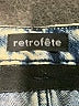 retrofête 100% Cotton Blue Denim Shorts Size 26 waist - photo 3