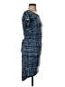 MICHAEL Michael Kors Tweed Blue Casual Dress Size S - photo 4