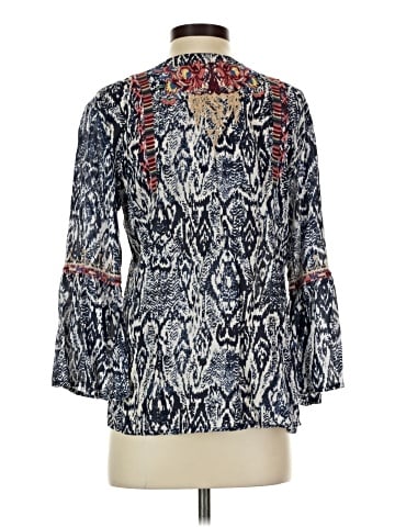 Sigrid Olsen 3/4 Sleeve Blouse (view 2)