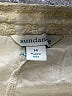 Sundance 100% Cotton Ivory Khakis Size 14 - photo 4