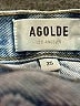 AGOLDE 100% Cotton Blue Denim Shorts Size 25 waist - photo 3