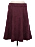 NYCC Solid Burgundy Casual Skirt Size M - photo 2
