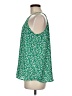 Papermoon 100% Polyester Green Sleeveless Blouse Size M - photo 5