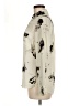 Express Outlet 100% Polyester Ivory Long Sleeve Blouse Size M - photo 5