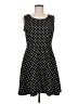 Gilli Polka Dots Black Casual Dress Size M - photo 1