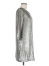 BB Dakota 100% Polyester Metallic Silver Cocktail Dress Size M - photo 4