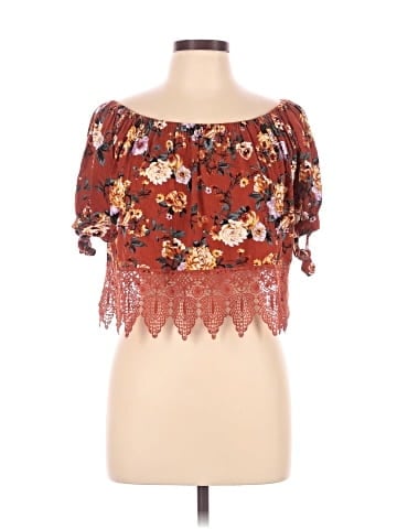 iris Short Sleeve Blouse (view 1)