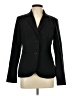 Larry Levine Solid Black Blazer Size 10 - photo 1