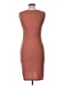 Leith Solid Brown Casual Dress Size L - photo 2