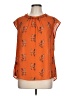 Daniel Rainn 100% Polyester Orange Sleeveless Blouse Size L - photo 1