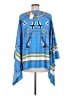 Jude Connally Blue Poncho Size 8 - photo 2