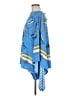 Jude Connally Blue Poncho Size 8 - photo 5